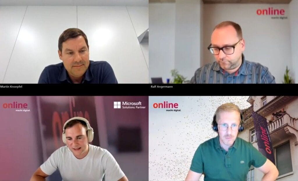 Interessante Q/A Session am Webinar rund um AI Agents.